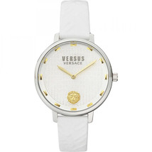 Versus VSP1S1120 Women&#39;s White Leather strap Watches - $111.99