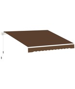 Outsunny 13&#39;x8&#39; Retractable Awning Sunshade UV/Water-Resistant - $5,649.44 MXN