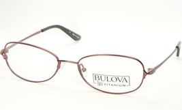 New Bulova Norrland Wine Eyeglasses Glasses Twist Titanium Frame 53-17-135mm - £67.07 GBP