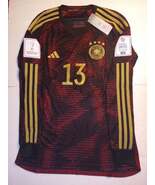Thomas Muller Germany 2022 World Cup Match Slim Away Long Sleeve Soccer ... - $100.00