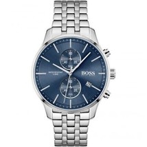 Hugo Boss Herren-Armbanduhr HB1513839, analog, Edelstahl, blaues... - £101.18 GBP