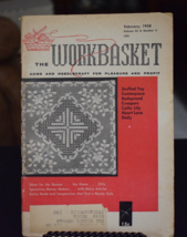 Vintage The Workbasket Magazine - February 1958 - Volume 23 - Number 5 - $6.92