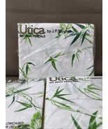 Vintage Utica Bamboo Percale Full Sheet Set JP Stevens NOS NIP USA MCM B... - $71.46 CAD