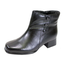  PEERAGE Demi Women Wide Width Leather Nice Dress Bootie  - $99.95