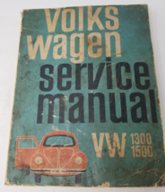1969 Reprint &#39;71 Volkswagen Service Manual VW 1300 1500 Robert Bentley Well Worn - £22.22 GBP