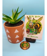 (4.5 Inches) Rick &amp; Morty - Wasp Rick - Water-Resistant Vinyl Sticker - $5.99