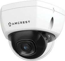 Amcrest Ultrahd 4K (8Mp) Outdoor Security Poe Ip Camera, 3840X2160,, Ip8... - £93.51 GBP