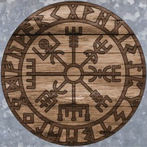 Vegvisir Norse Viking Compass Decal Sticker Vinyl Norse Mythology Asatru Odinism - £3.85 GBP+