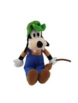 Walt Disney World Parks Authentic GOOFY Fishing 20&quot; Stuffed Animal Plush... - £30.00 GBP