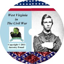 West Virginia Civil War Books History &amp; Genealogy 12 Books - £5.40 GBP