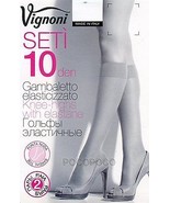 2 Pares De Medias Den 10 Denarios Elasticizadas Para Mujer Vignoni Set 1... - $2.59