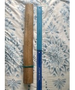 VINTAGE  19.5 INCH CACTUS WOOD RAIN STICK - $51.96 CAD