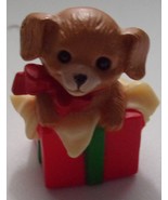 Vintage Hallmark Merry Minature Christmas Puppy 1984 - $3.99