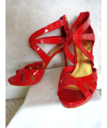  Marc Fisher Red 4 ¼ High Heel Shoes (#2921) - £51.89 GBP