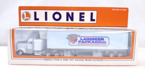 Lionel Trains 6-12932 Laimbeer Packaging Tractor &amp; Trailer Semi NIB O Gauge - $19.79