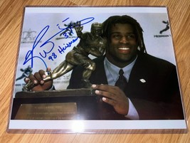 8x10 photo Ricky Williams  Hand Signed Autograph 98 Hiesman - $49.49