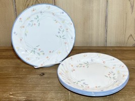 Lot Of 4 Corelle by Corning English Meadow Salad Dessert Plates 7 1/8&quot; - £13.13 GBP