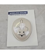 Target Bullseye&#39;s Mouse Shaped Vivitar Wireless Computer Mouse NEW - $10.49