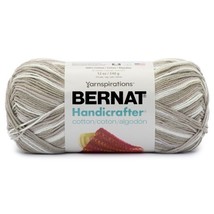 Bernat Handicrafter Cotton Yarn 340g - Ombres-Greige Ombre - £18.99 GBP