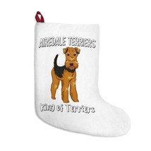 Airedale Terrier Christmas Stockings - $26.60