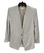 Helmut Lang Gray Blazer Women’s Size 2 Made in USA Single Button Jacket - $733.34 MXN