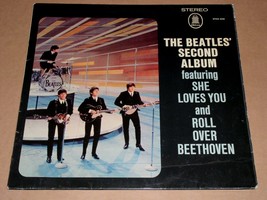 The Beatles Second Album German Import Record Album Vinyl Vintage Odeon STEREO - £617.80 GBP