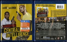 Central Intelligence BLU-RAY Dwayne Johnson Kevin Hart Warner Video New Sealed - £5.19 GBP