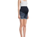 Time And Tru Women&#39;s Maternity Shorts Medium Wash Size L (12-14) - £17.07 GBP