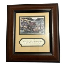 Framed Catherine Karnes Munn Retirement Print – "Trinity Bay, Newfoundland" – Ha - $480.68 MXN