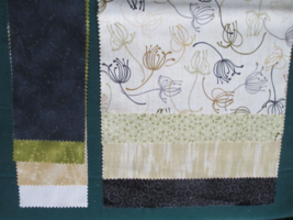 FABRIC NEW Red Rooster &quot;Abstract Floral&quot; 8 Pc Quilter Sampler Tans &amp; Grey $6.50 - £5.19 GBP