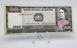 Bolivia Banknote 1000 Pesos Bolivianos 1982 P-167  UNC - £3.10 GBP