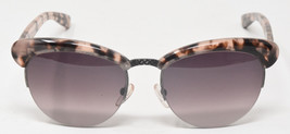 Bottega Veneta Half-Rim Tortoise Sunglasses Tan Brown BGS15_D0P6Q - £67.92 GBP