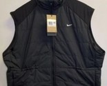 Nike Therma-FIT Women&#39;s Size Large Black Swift Running Vest (FB7537-010) - £44.73 GBP