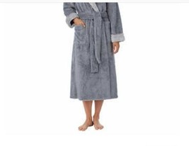 Carole Hochman ~ Ladies&#39; Plush Wrap Robe ~ GRAY ~ Women&#39;s Size Extra Large (XL) - £29.89 GBP