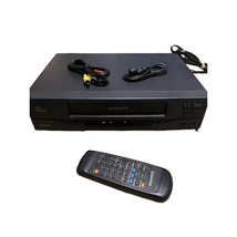 Philips Magnavox vru262 Hi-Fi VHS VCR with Remote, A/V Cables &amp; Hdmi Ada... - £117.77 GBP