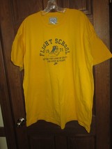 NIKE Vintage Flight School 1971 Yellow Gold T Shirt - Size XXL - $29.69