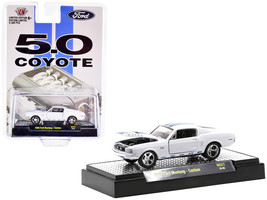 1968 Ford Mustang Custom Platinum Pearl White w Blue Stripes 5.0 Coyote Limited - £15.48 GBP