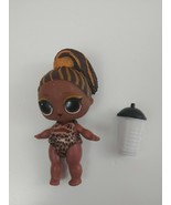 LOL Surprise Doll Underwraps Fierch Beach Cheetah Babe Big Sister With Cup - $20.40 CAD