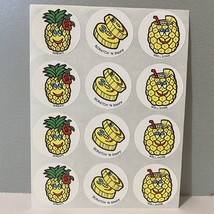 Vintage CTP Scratch ‘N Sniff Pineapple Stickers - £15.66 GBP
