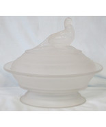 Imperial Frosted Covered Candy Dish Pheasant - £23.36 GBP