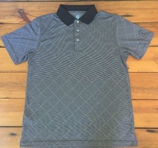 PGA Tour Quick Dry Travel Polyester Golfing Preppy Athletic Polo Shirt M... - $24.99