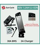 48V12Ah/15Ah EBIKE Battery Lithium e-bike 30A BMS Electric Bicycle li-io... - $266.84 CAD+