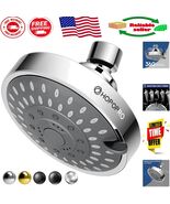 5-Function High Pressure Shower Head - Quick Install, Universal Fit 4&quot; C... - $44.58 CAD
