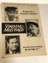 Driving Miss Daisy Tv Guide Print Ad Jessica Tandy Morgan Freeman TPA15 - £4.43 GBP