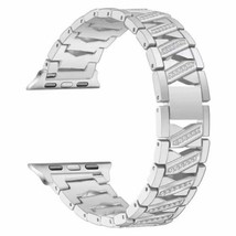 For Apple Watch Series 7 SE 6 5 4 3 2 38/40/42 45mm Metal-Strap case Ban... - $74.71