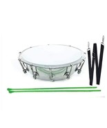 12 inch Steel Dhol Tasha Drum with Stick belt - £46.51 GBP