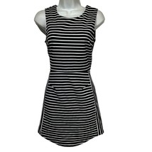 anthropologie silence &amp; noise black white stripe dress Size S - £14.70 GBP