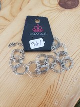 961 Silver Spiral Bracelet (New) - $7.61