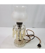 Antique 1920 Boudoir Lamp 12 Inch Tall - $42.90