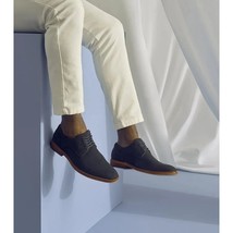 Stacy Adams Preston Plain Toe Lace Up Men's Shoes Navy 25650-410 image 8